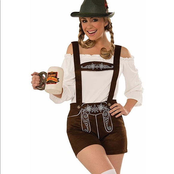 Forum Novelties Inc. Other - Forum Novelties Inc. Women's Deluxe Lederhosen with Blouse